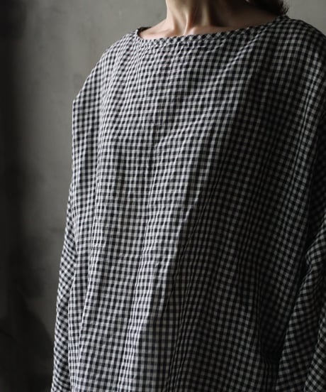 cavane キャヴァネ / Tunic long-sleeve hemp/cotton100シャツ / ca-26138