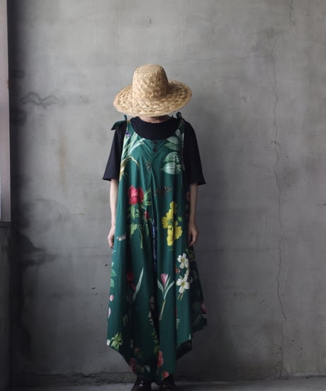 ALEKSANDR MANAMISアレクサンダーマナミ/ JARDIN VERT JUMPSUITジャンプスーツ/ am-25000A