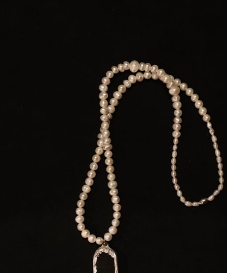Atelier Inscrire アトリエ インスクリール / DAUCUS NECKLACE ANTIQUE PEARLSネックレス / At-26021