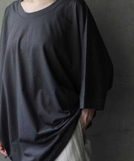 cavane キャヴァネ / Round-Neck dolman cotton100Tシャツ / ca-26117