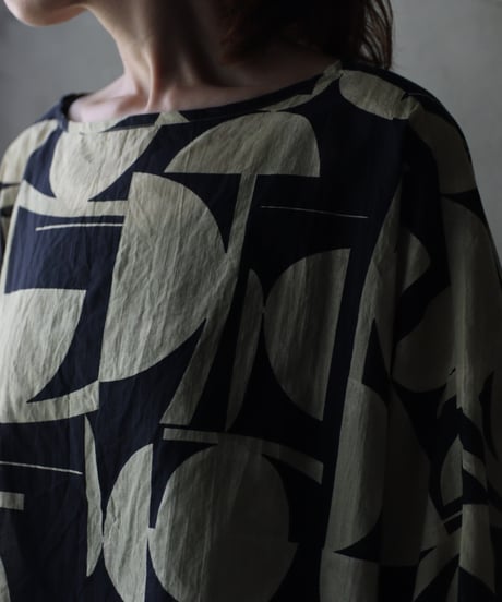 cavane キャヴァネ / Tunic long-sleeve Cotton100シャツ / ca-26119