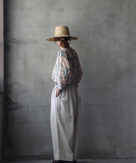 cavane キャヴァネ / Tunic long-sleeve Cotton100シャツ / ca-26118