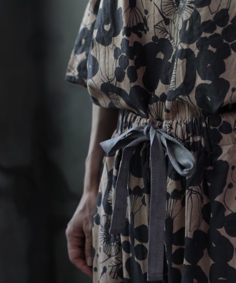 cavane キャヴァネ / Wide Cotton/Linen100 Trousersパンツ/ ca-26114