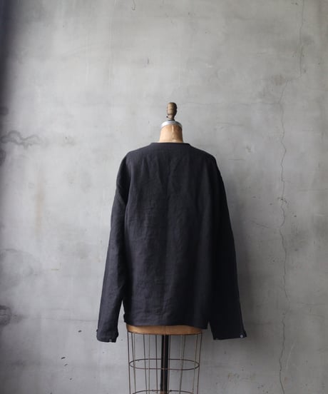 klauseクロイゼ / 天日干しリネンLinen C.S.P.O Shirt / kla-26050