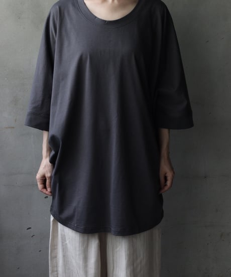 cavane キャヴァネ / Round-Neck dolman cotton100Tシャツ / ca-26117