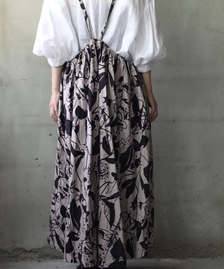cavane キャヴァネ / Jumper skirt cotton100スカート/ ca-26127