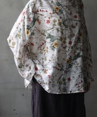 cavane キャヴァネ / Tunic long-sleeve linen100シャツ / ca-26139