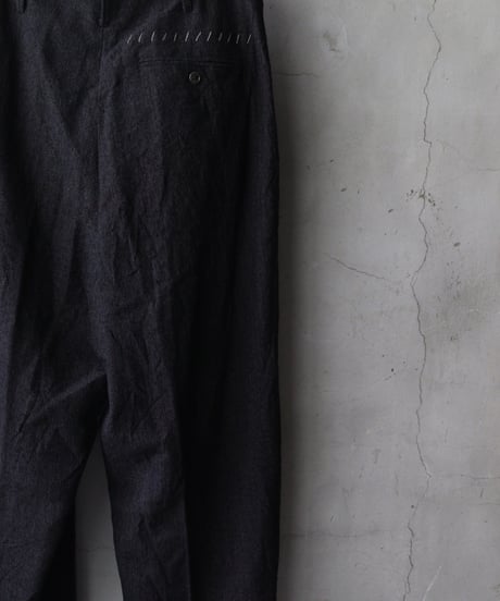 KLASICA クラシカ / Wide and tapered silent Trousers "PACE " パンツ / kl-26029