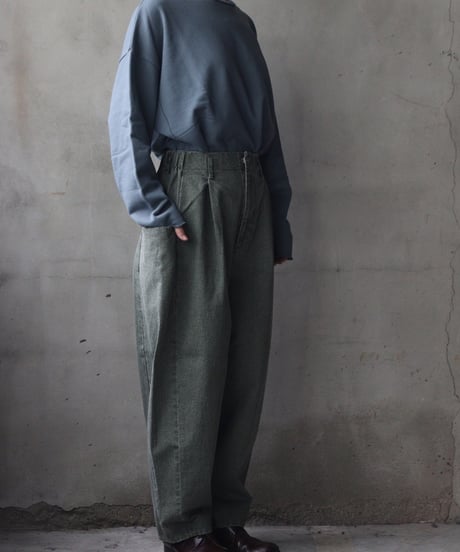 Dulcamaraドゥルカマラ / ピグメントコーティング3サイドPT UNISEX / dl-26017(D226-P628)