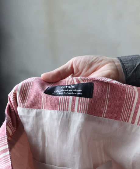 cavane キャヴァネ / One-Handle bag vintage fabric stripesバッグ/ ca-26158