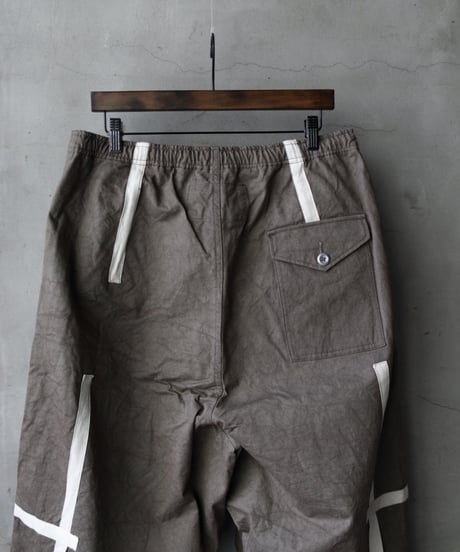 KLASICA クラシカ / re-Imagined Millitary String Pants "VENTUS"-tw / kl-26038