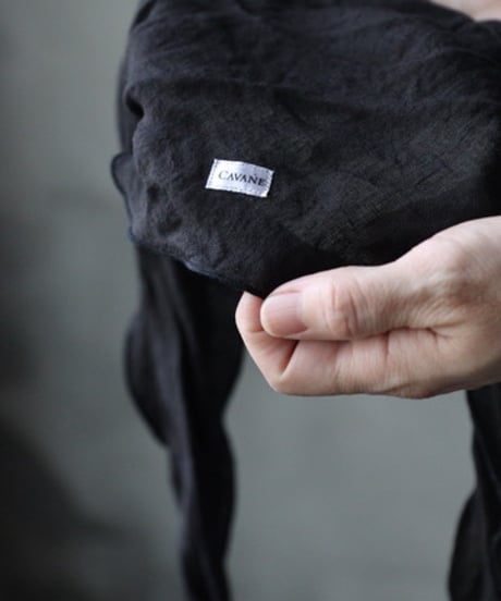 cavane キャヴァネ / Scarf linen100 limited スカーフ / ca-26155