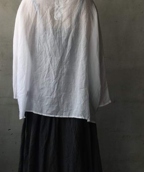 cavane キャヴァネ / Tunic long-sleeve Linen100シャツ / ca-26102