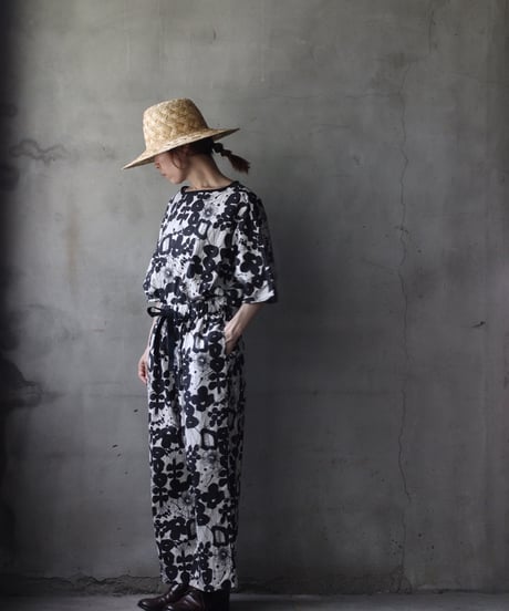 cavane キャヴァネ / Wide Cotton/Linen100 Trousersパンツ/ ca-26115