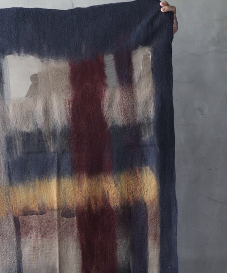 SILVANA MANETTI シルヴァナ マネッティ / SCARF " TARTAN" / ca-26004