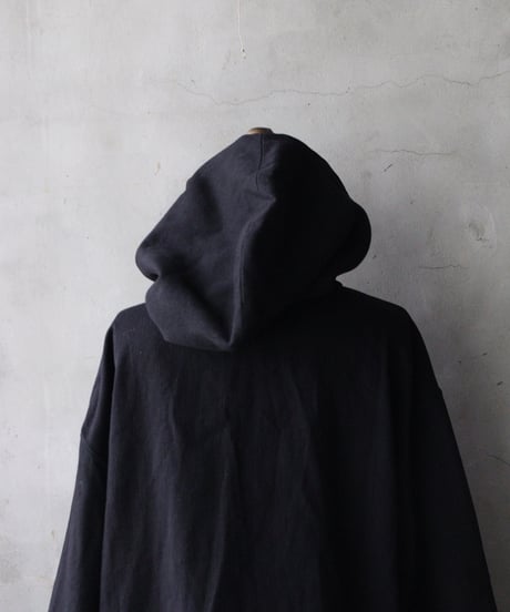 klauseクロイゼ / カツラギCotton & Linen Hoodie/ kla-26063