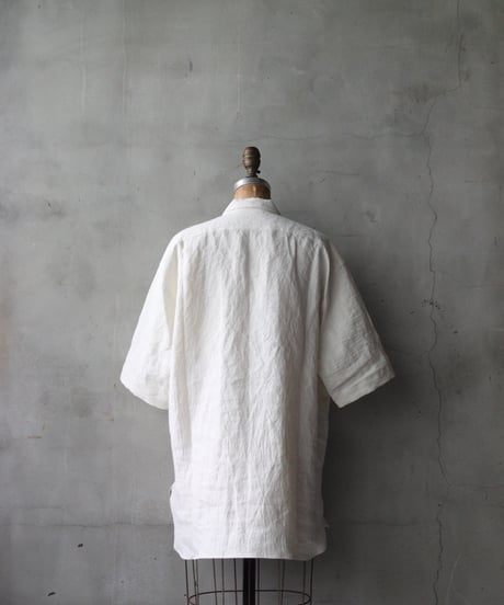 klauseクロイゼ / 天日干しリネンS-S O.P.C Regular Shirt/ kla-26037