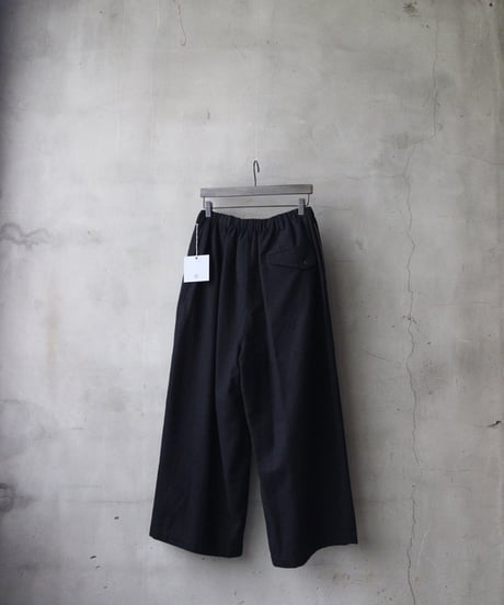 Dulcamaraドゥルカマラ / 縮絨ウールワイドPT UNISEX / dl-26021(D226-P359)
