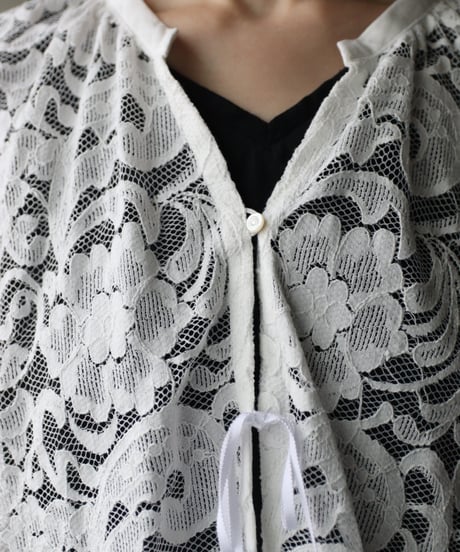cavane キャヴァネ / Lace cover-up blouseブラウス/ ca-26091