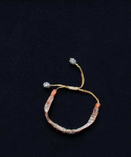 Antonia Rossi (Antomoon)/ Artisan Embroidered bracelets in vintage silkブレスレット / An-26037