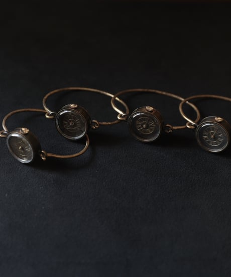cavane Accessories キャヴァネ アクセサリー / Brass bangle watch時計/ ca-26902(no2257)