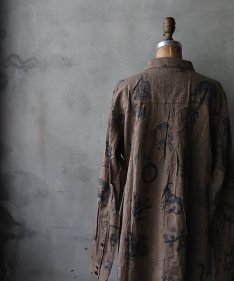 ALEKSANDR MANAMISアレクサンダーマナミ/ BLEU BLEU CLASSIC SHIRTシャツ/ am-26027