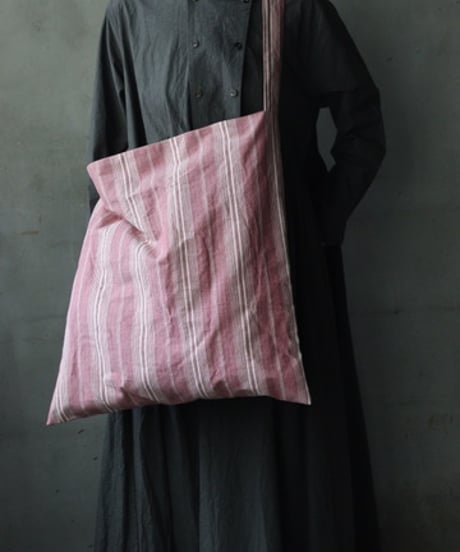 cavane キャヴァネ / One-Handle bag vintage fabric stripesバッグ/ ca-26158