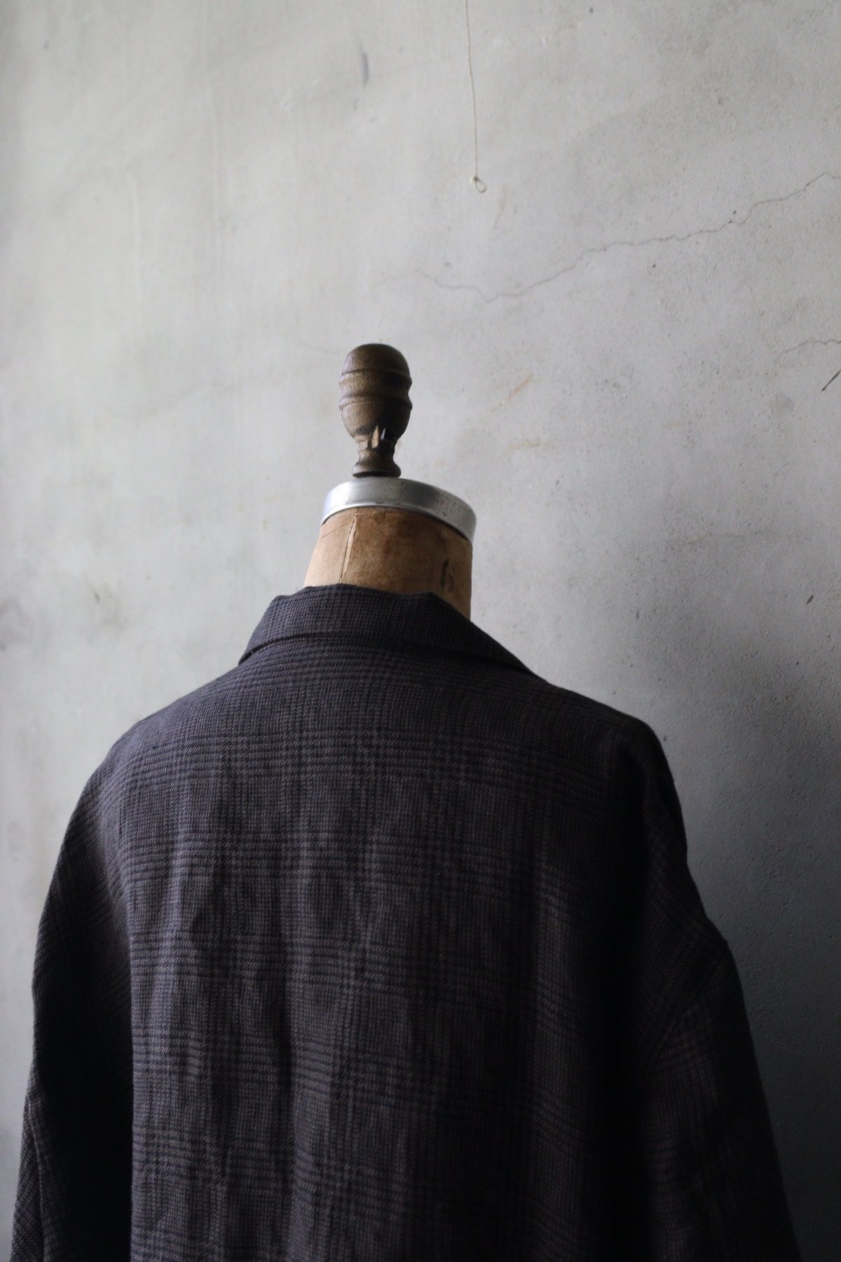 klauseクロイゼ / French Linen Glen Check Tailored J