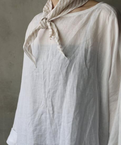 cavane キャヴァネ / Scarf limited linen100スカーフ / ca-26107
