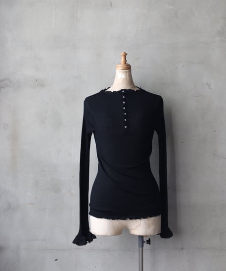 NATIVE VILLAGE ネイティブヴィレッジ / No.4 Thoughts on stockings リブレースプルオーバー/ na-26029