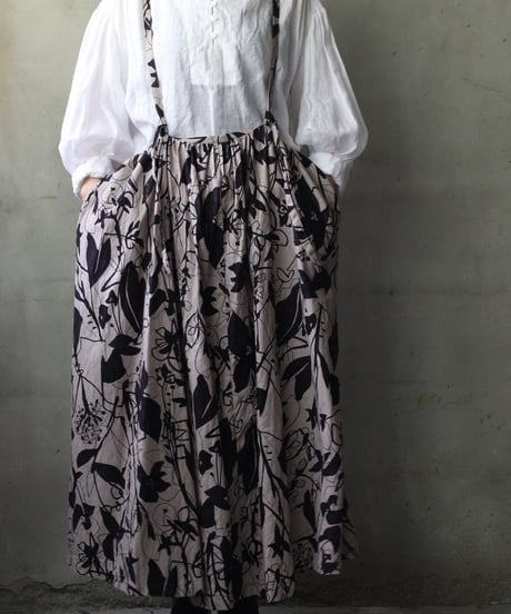 cavane キャヴァネ / Jumper skirt cotton100スカート/ ca-26127
