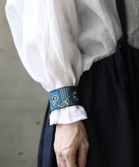 cavane キャヴァネ / Vintage Fabric Braceletブレスレット / ca-26154