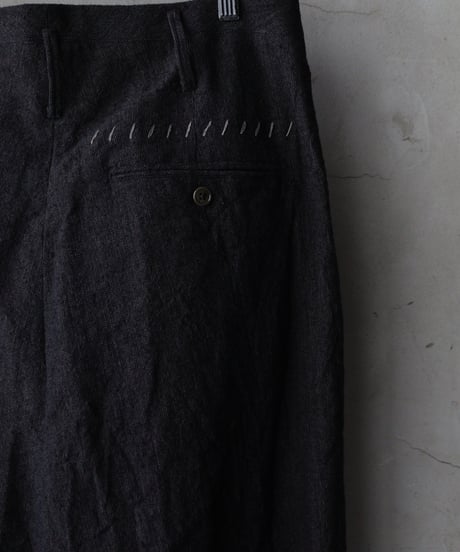 KLASICA クラシカ / Wide and tapered silent Trousers "PACE " パンツ / kl-26029