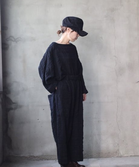 cavane キャヴァネ / Wide TrousersⅡ Shadow Checkパンツ/ ca-26147