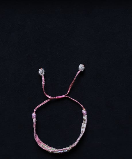 Antonia Rossi (Antomoon)/ Artisan Embroidered bracelets in vintage silkブレスレット / An-26034