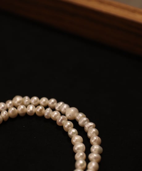 Atelier Inscrire アトリエ インスクリール / DAUCUS NECKLACE ANTIQUE PEARLSネックレス / At-26021