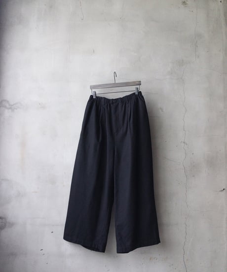 Dulcamaraドゥルカマラ / 縮絨ウールワイドPT UNISEX / dl-26021(D226-P359)