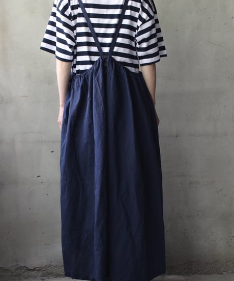 cavane キャヴァネ / Jumper skirt Cotton/Linen100スカート/ ca-26129