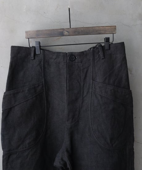 BIEK VERSTAPPEN ビーク フェルスタッペン / ROUND POCKET TROUSERSパンツ / Bie-26019(TRCO11-M)