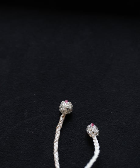 Antonia Rossi (Antomoon)/ Artisan Embroidered bracelets in vintage silkブレスレット / An-26038