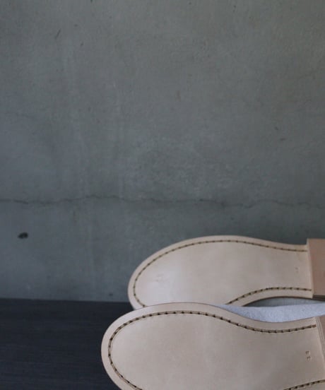 TATAROU with cavane limited shoes / Shirred slip-on Vintage fabric靴 / Tat-26003