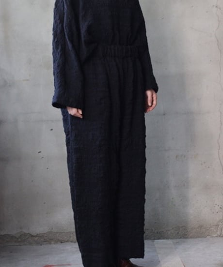 cavane キャヴァネ / Wide TrousersⅡ Shadow Checkパンツ/ ca-26147