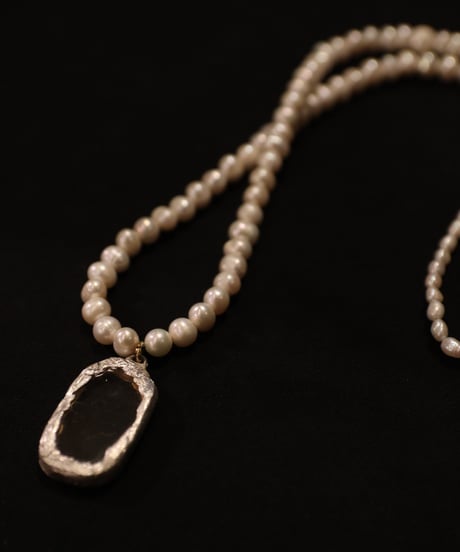 Atelier Inscrire アトリエ インスクリール / DAUCUS NECKLACE ANTIQUE PEARLSネックレス / At-26021