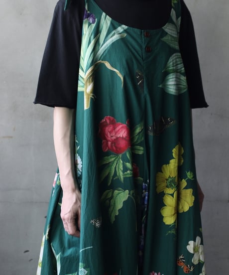 ALEKSANDR MANAMISアレクサンダーマナミ/ JARDIN VERT JUMPSUITジャンプスーツ/ am-25000A