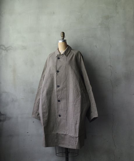 KLASICA クラシカ / Single Layer Balmacaan Coat "GHOST Ⅱ "コート / kl-26023