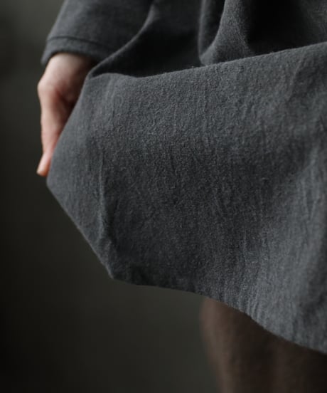 cavane キャヴァネ / Collarless Shirt シャツ / ca-23144A