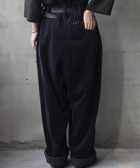 KLASICA クラシカ / Wide and tapered silent Trousers "PACE " パンツ / kl-26031