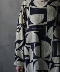 cavane キャヴァネ / Tunic long-sleeve Cotton100シャツ / ca-26119