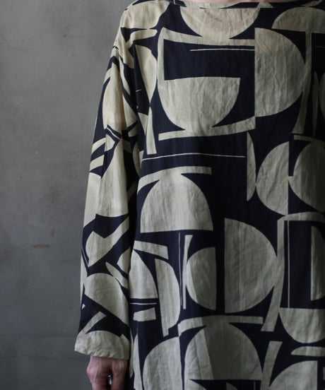 cavane キャヴァネ / Tunic long-sleeve Cotton100シャツ / ca-26119