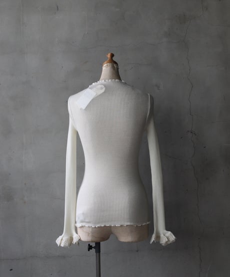NATIVE VILLAGE ネイティブヴィレッジ / No.4 Thoughts on stockings リブレースプルオーバー/ na-26028